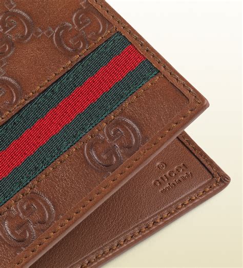 gucci mens wallet green and red|real Gucci men's wallet.